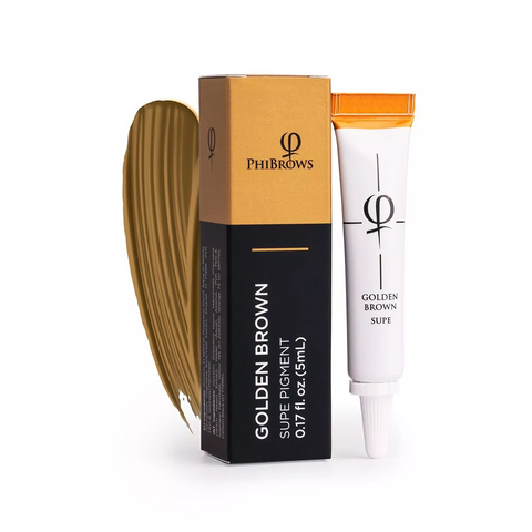 PhiBrows GoldenBrown SUPE Pigment 5ml E