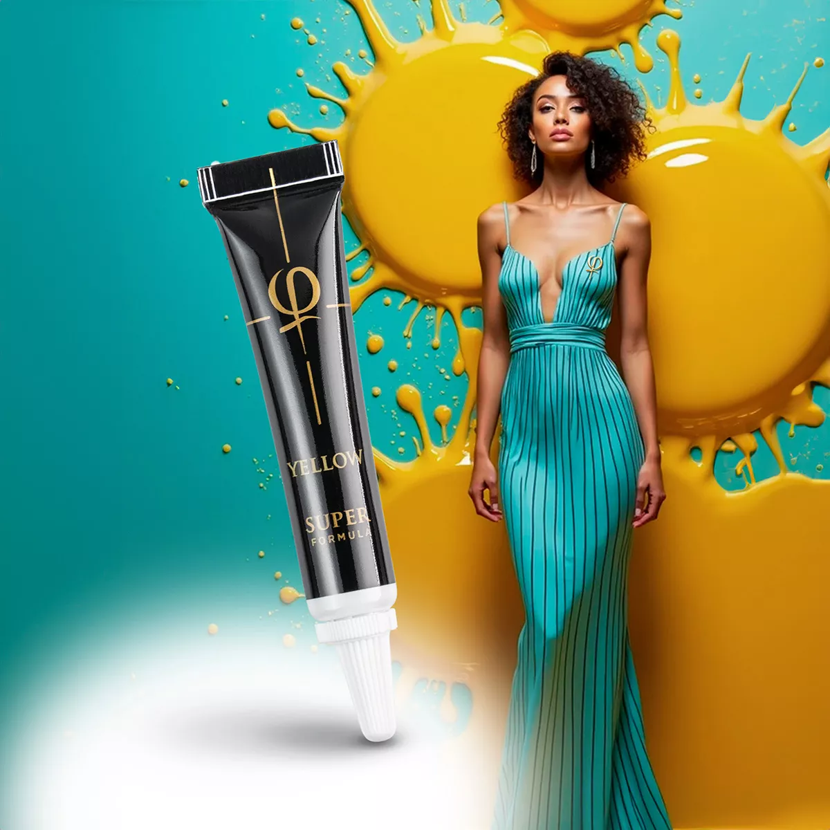 PhiBrows Yellow SUPER Pigment 5ml phibrows yellow super 4.jpg