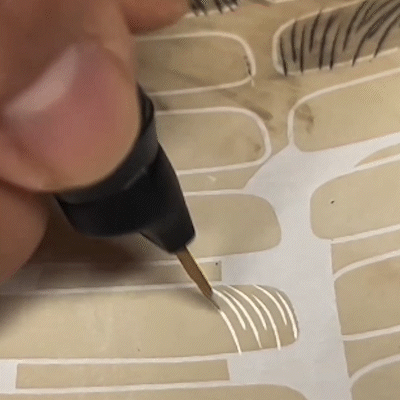 Chems pratica tecniche di microblading per la creazione di tratti di peli sopracciglia su lattice. Chems pratica tecniche di microblading per la creazione di tratti di peli sopracciglia su lattice.