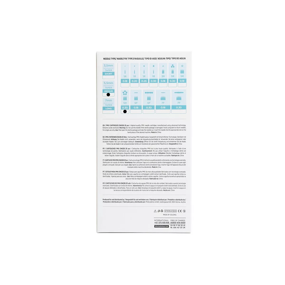 pmu cartridges 0.30 5r, 5.5mm taper (en02b) 20pcs 5.jpg