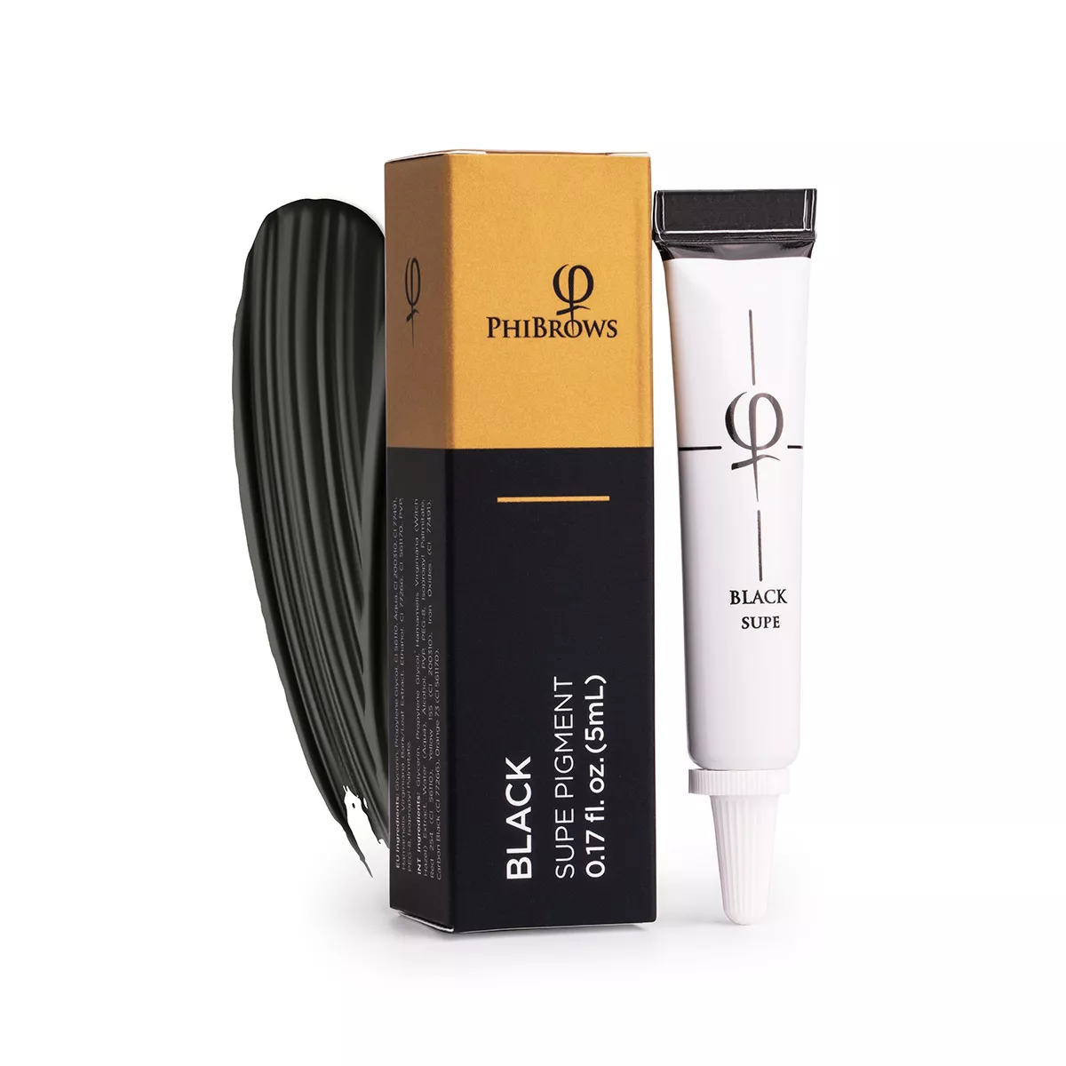 Phibrows Black SUPE Pigment 5ml phibrows black supe pigment 5ml 1.jpg