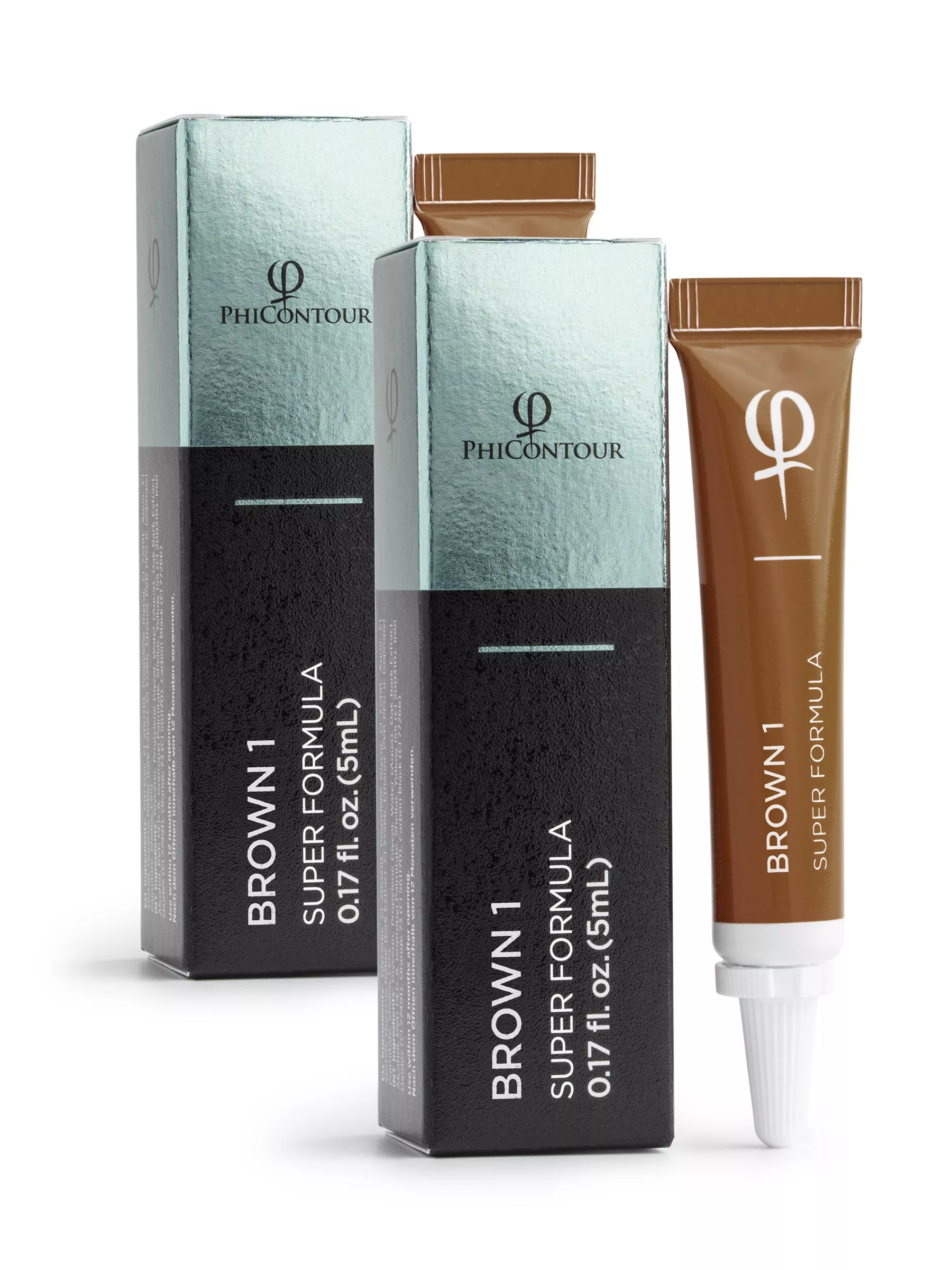 PhiContour Brown 1 SUPER Pigment 5ml - 2pcs PhiContour_SUPER_Brown1_Duo.jpg