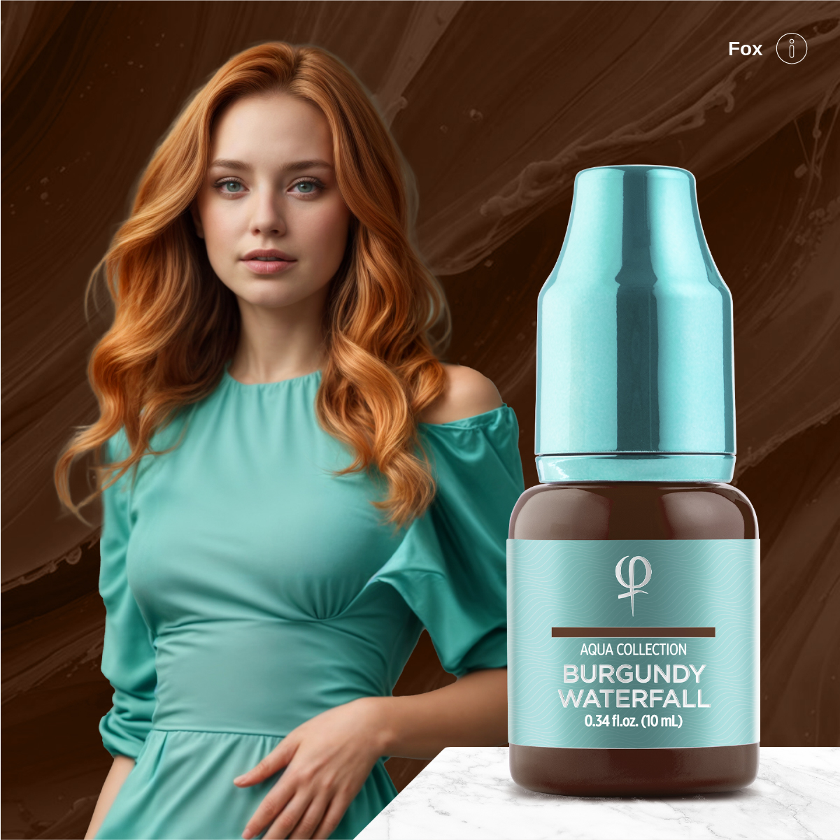 Burgundy Waterfall PMU Pigment 10ml Burgundy Waterfall PMU Pigment 10ml