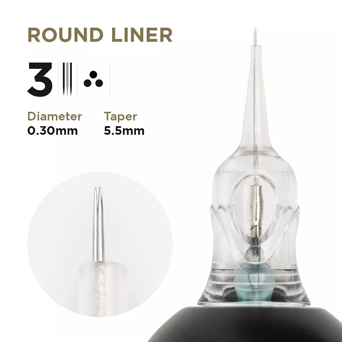 PMU Universal Cartridge pmu cartridges 0.30 3r, 5.5mm taper (en17) 20 pcs 2.jpg