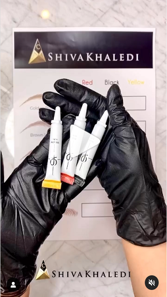 Come miscelare i pigmenti base per ottenere diverse tonalità, di Shiva Khaledi