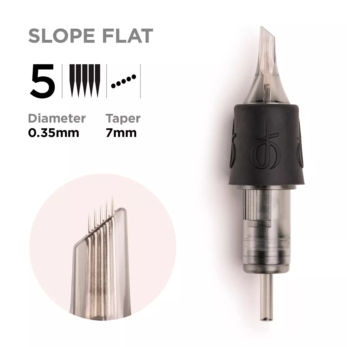 Phi Black Cartridge 0.35 5SF, 7mm taper - 10pcs phi black cartridge 0.35 5sf, 7mm taper - 10pcs 4.jpg