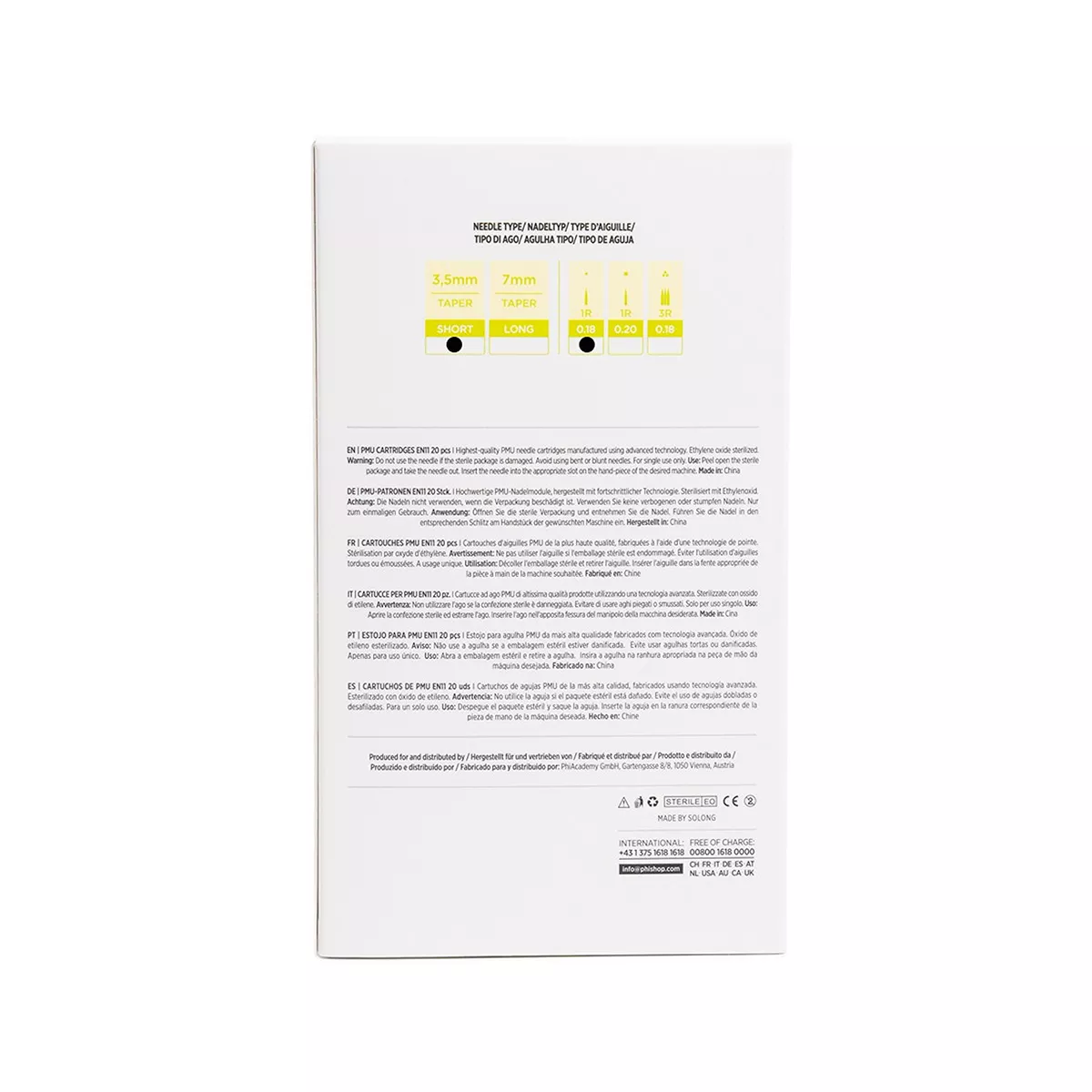 Gum Grip Universal Cartridge pmu cartridges 0.18 1r, 3.5mm taper (en11) 20 pcs 5.jpg