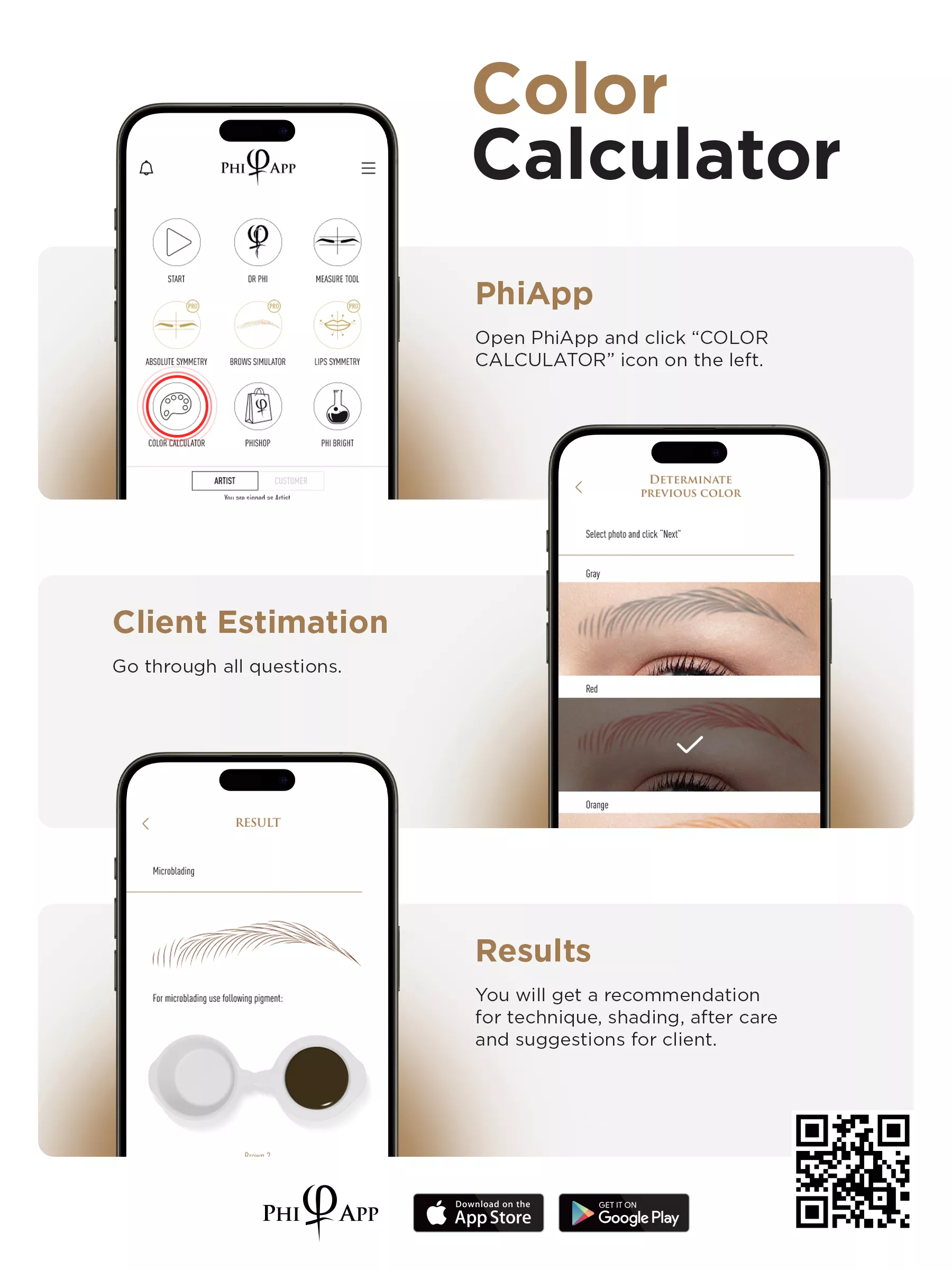 Phibrows Black SUPER Pigment 5ml - 2pcs Color_Calculator_how_to.jpg