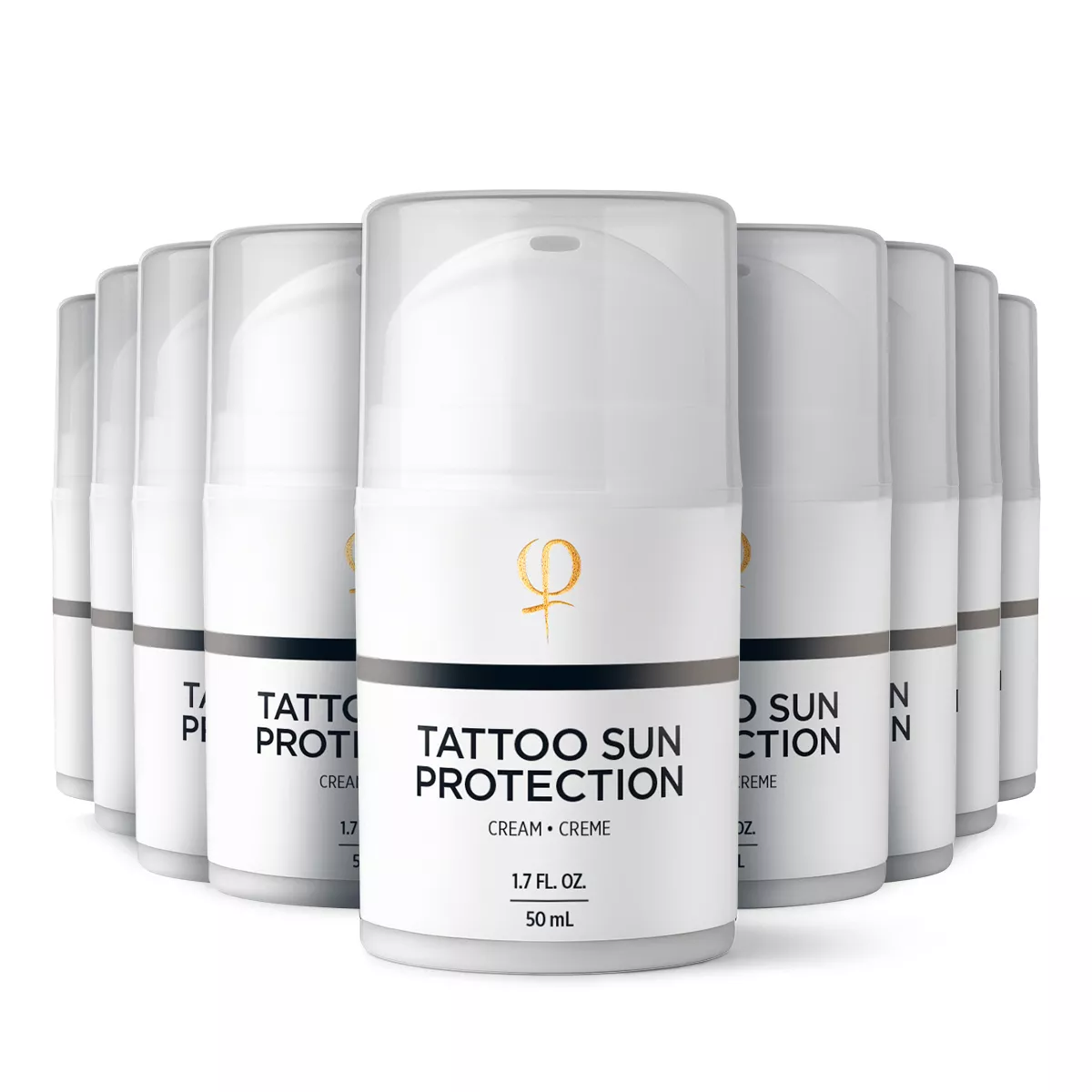 Tattoo Sun Protection Cream 50ml 9pcs Tattoo Sun Protection Cream 50ml 9pcs