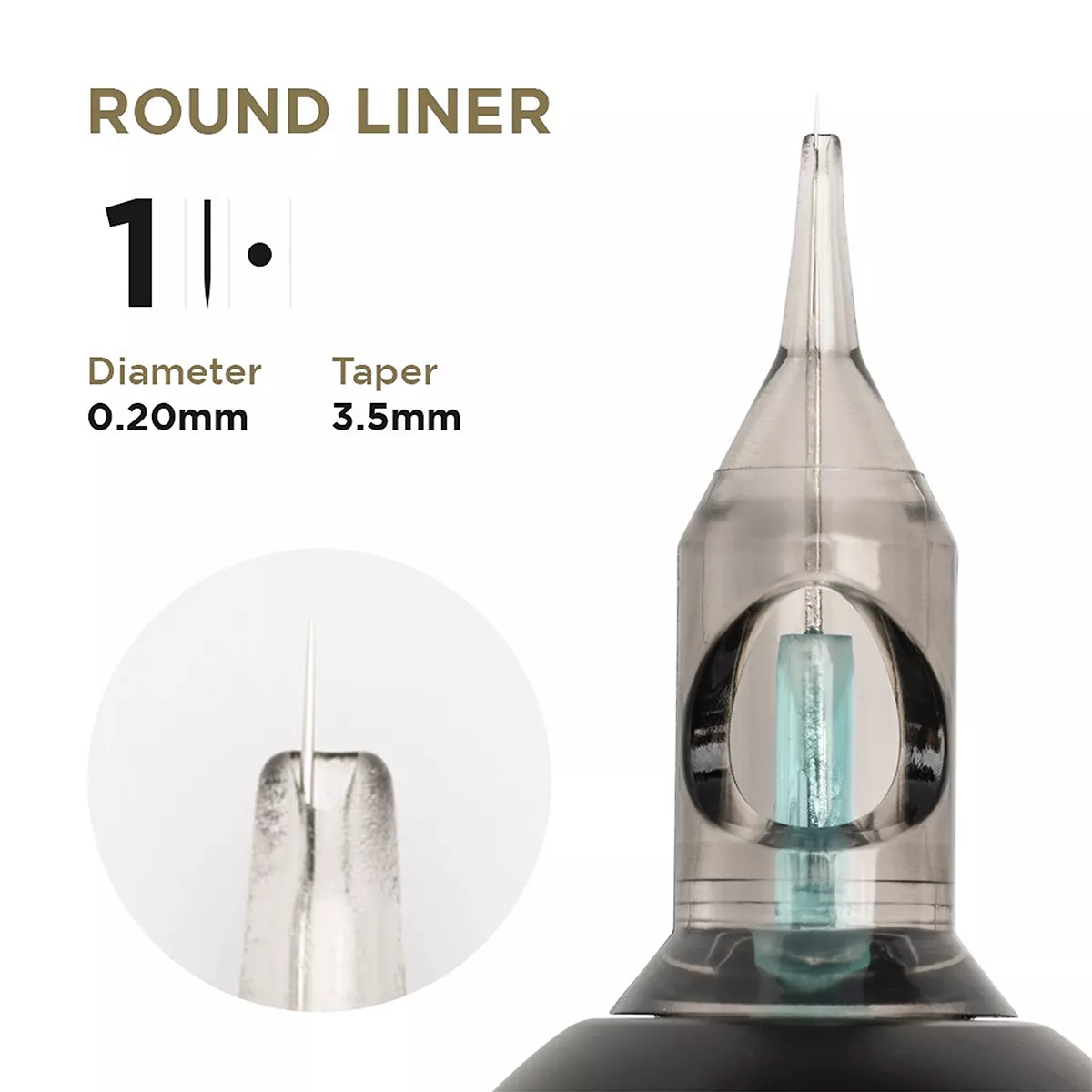 PMU Cartridges 0.20 1R, 3.5mm taper (EN02B) 20 pcs pmu cartridges 0.20 1r, 3.5mm taper (en02b) 20pcs 2.jpg